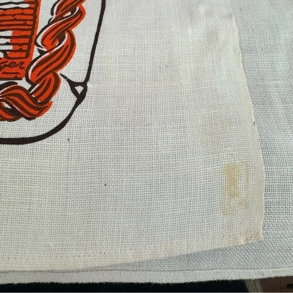 Harwood Steiger Pimeria Alta Linen Towel Vintage